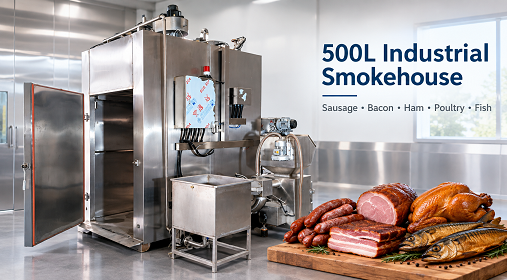 500L Industrial Smokehouse | Commercial Meat & Sausage Smoker