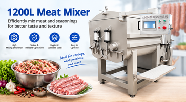 1200L Vacuum Meat Mixer | Industrial Meat Mixing Machine