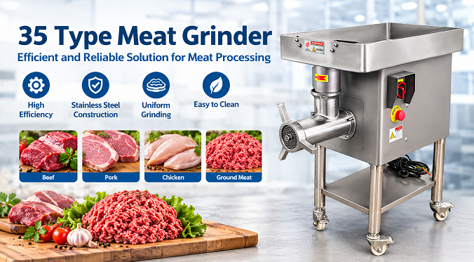 35 Type Meat Grinder | Commercial Meat Grinder for Meat Processing