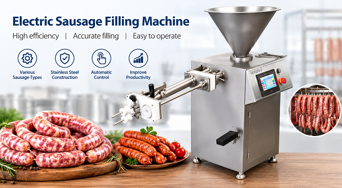 Electric Sausage Stuffer | Sausage Filling Machine Manufacturer