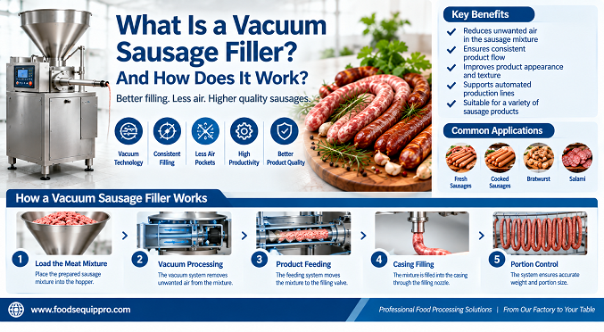 What Is a Vacuum Sausage Filler and How Does It Work?