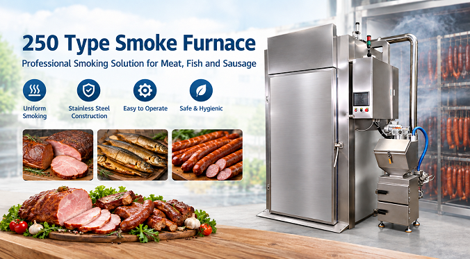 250 Type Smokehouse | Industrial Smokehouse for Meat & Sausage